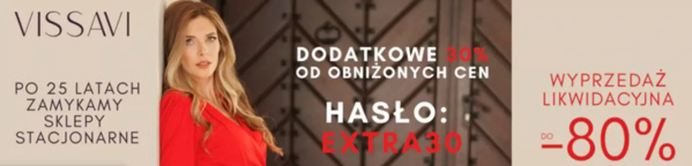 Katalog vissavi w: Kluczbork | Do - 80% | 2026-03-31T00:00:00.000Z - 2026-04-19T00:00:00.000Z