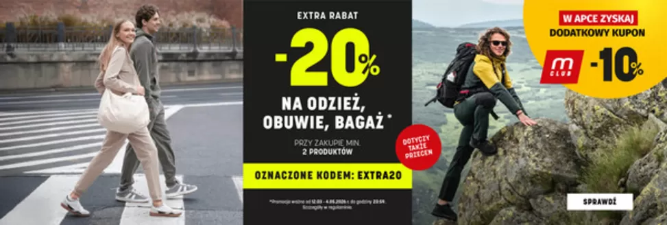 Katalog Martes Sport w: Chwaszczyno | Extra rabat - 30 %  | 2026-04-01T00:00:00.000Z - 2026-05-04T00:00:00.000Z