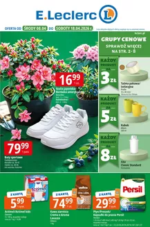 Katalog E.Leclerc w: Świdnica | Świetna oferta dla łowców okazji | 2026-04-08T00:00:00.000Z - 2026-04-18T00:00:00.000Z