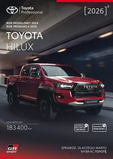 Katalog Toyota w: Kielce | Spec hilux MY24 PY26 | 2026-04-04T00:00:00.000Z - 2026-12-31T00:00:00.000Z