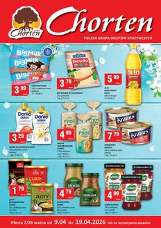 Katalog Chorten | Najlepsze oferty dla wszystkich klientów | 2026-04-09T00:00:00.000Z - 2026-04-19T00:00:00.000Z