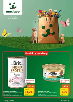Katalog Maxi Zoo w: Kalisz | Więcej za mniej! | 2026-04-10T00:00:00.000Z - 2026-04-30T00:00:00.000Z