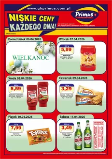 Katalog Primus w: Białe Błota | Nişkie ceny kazdego dnia! | 2026-04-10T00:00:00.000Z - 2026-04-11T00:00:00.000Z