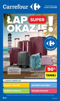 Katalog Carrefour | Gazetka Łap super okazje od poniedziałku | 2026-04-12T00:00:00.000Z - 2026-04-26T00:00:00.000Z
