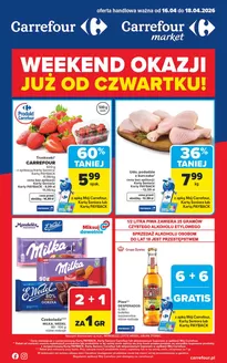 Katalog Carrefour | Gazetka Weekend okazji już od czwartku | 2026-04-15T00:00:00.000Z - 2026-04-18T00:00:00.000Z