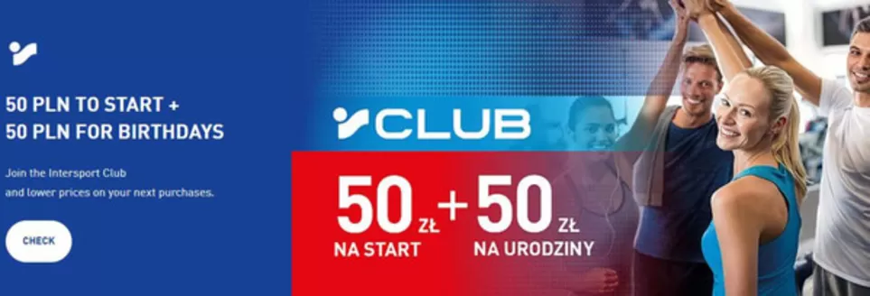 Katalog Intersport | 50 pln to start + 50pln for birthdays | 2026-04-14T00:00:00.000Z - 2026-04-28T00:00:00.000Z