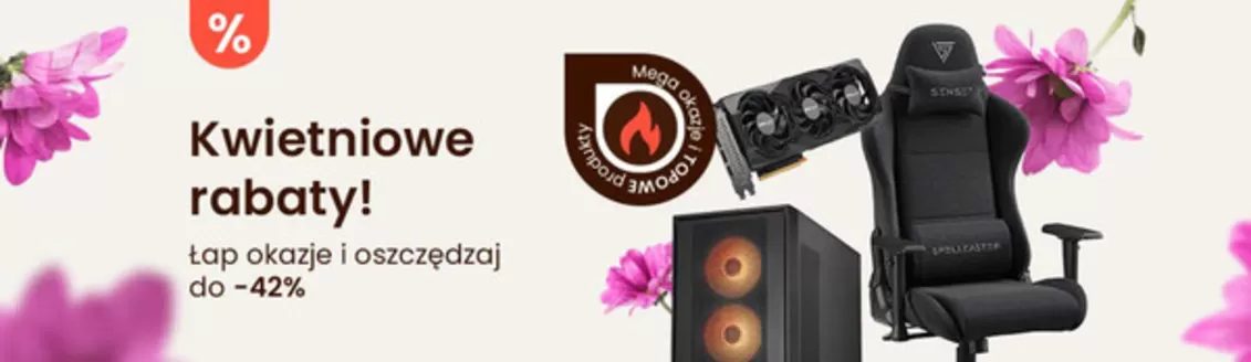 Katalog Morele w: Małkinia Górna | Kwietniowe rabaty! | 2026-04-15T00:00:00.000Z - 2026-04-30T00:00:00.000Z