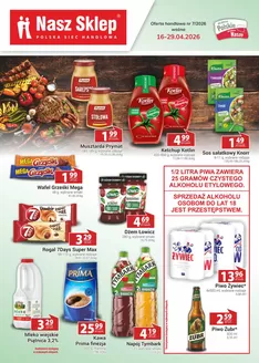 Katalog Premium Nasz Sklep w: Wieruszów | Oferta ważna od 16.04 do 29.04  | 2026-04-16T00:00:00.000Z - 2026-04-29T00:00:00.000Z