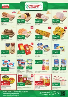 Katalog Cezar Delikatesy w: Gliwice | Okres obowiązywania 30.04 - 13.05.2026 | 2026-04-30T00:00:00.000Z - 2026-05-13T00:00:00.000Z