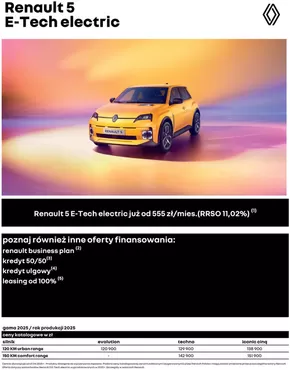 Katalog Renault w: Świętochłowice | Renault 5 E-Tech Electric | 2025-03-01T00:00:00.000Z - 2026-03-01T00:00:00.000Z