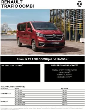 Katalog Renault w: Świętochłowice | Renault Trafic Combi | 2025-03-07T00:00:00.000Z - 2026-03-07T00:00:00.000Z