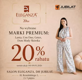Katalog Jubilat w: Czerwionka-Leszczyny | 20 % rabatu  | 2026-05-04T00:00:00.000Z - 2026-05-09T00:00:00.000Z