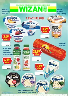 Katalog Wizan w: Czerwionka-Leszczyny | Promocja obowiązuje: 04.05 – 31.05.2026  | 2026-05-04T00:00:00.000Z - 2026-05-31T00:00:00.000Z