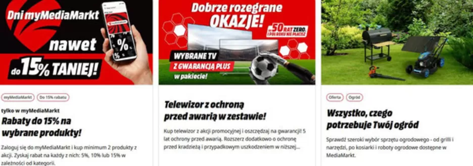 Katalog Media Markt w: Pilawa | Rabaty do 15% na wybrane produkty! | 2026-05-05T00:00:00.000Z - 2026-05-19T00:00:00.000Z