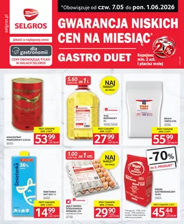 Katalog Selgros | Gastro Duet | 2026-05-07T00:00:00.000Z - 2026-06-01T00:00:00.000Z