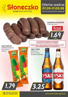 Katalog Słoneczko | Świetna oferta dla wszystkich klientów | 2026-05-07T00:00:00.000Z - 2026-05-17T00:00:00.000Z