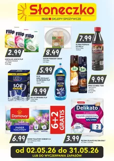 Katalog Słoneczko | Atrakcyjne oferty specjalne dla wszystkich | 2026-05-02T00:00:00.000Z - 2026-05-31T00:00:00.000Z