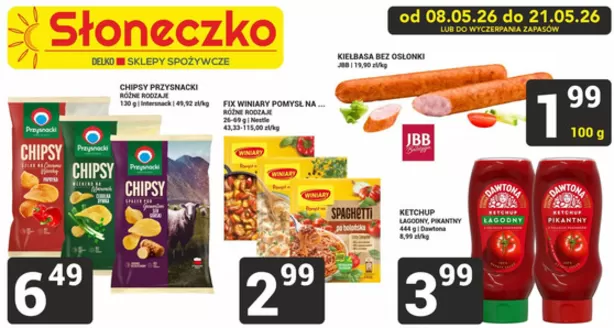Katalog Słoneczko | Aktualne okazje i oferty | 2026-05-08T00:00:00.000Z - 2026-05-21T00:00:00.000Z