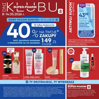 Katalog Super Pharm w: Żory | PL11 P00002984 F10 Dni Klubu 198x198 MOBILE | 2026-05-08T00:00:00.000Z - 2026-05-14T00:00:00.000Z