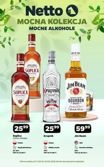 Katalog Netto w: Poraj | Mocna kolekcja Mocne alkohole | 2026-05-11T00:00:00.000Z - 2026-05-23T00:00:00.000Z