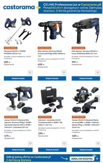 Katalog Celma w: Bartoszyce | Ponad 60 ofert CELMA Professional.  | 2026-05-12T00:00:00.000Z - 2026-06-07T00:00:00.000Z