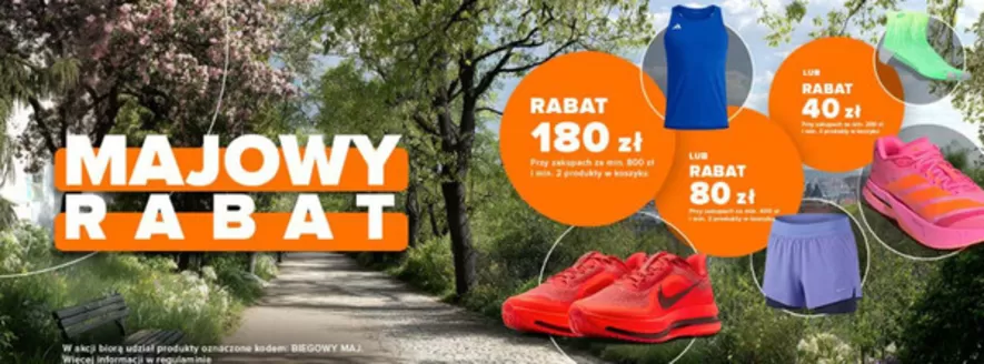 Katalog Sklep Biegacza w: Prostki | Majowy rabat  | 2026-05-13T00:00:00.000Z - 2026-05-31T00:00:00.000Z