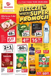 Katalog Selgros w: Piaseczno | Jeszcze więcej super promocji! | 2026-05-14T00:00:00.000Z - 2026-05-20T00:00:00.000Z