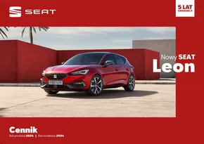 Katalog Seat | SEAT Leon - Katalog i cennik | 2025-03-25T00:00:00.000Z - 2026-03-25T00:00:00.000Z