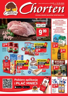 Katalog Chorten | Ekskluzywne okazje | 2026-05-21T00:00:00.000Z - 2026-05-31T00:00:00.000Z