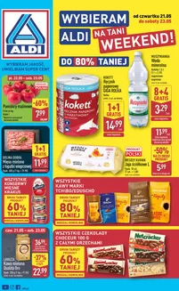 Katalog Aldi w: Janków Drugi | Specjalne oferty dla Ciebie | 2026-05-21T00:00:00.000Z - 2026-05-23T00:00:00.000Z