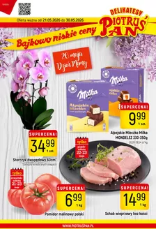 Katalog Delikatesy Piotruś Pan |  Bajkowo niskie ceny | 2026-05-21T00:00:00.000Z - 2026-05-30T00:00:00.000Z