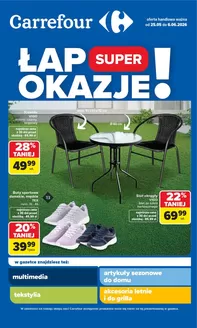 Katalog Carrefour w: Ryki | Gazetka Łap super okazje od poniedziałku | 2026-05-24T00:00:00.000Z - 2026-06-06T00:00:00.000Z