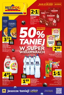Katalog Hitpol | 50% taniej w super wielopakach | 2026-05-29T00:00:00.000Z - 2026-06-07T00:00:00.000Z