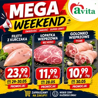 Katalog Avita | Mega weekend w Avicie! | 2026-05-28T00:00:00.000Z - 2026-05-30T00:00:00.000Z
