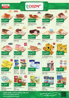 Katalog Cezar Delikatesy w: Żarów | Cezar Delikatesy gazetka | 2026-05-28T00:00:00.000Z - 2026-06-10T00:00:00.000Z