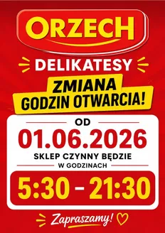 Katalog Orzech w: Nadarzyn | Świetna oferta dla łowców okazji | 2026-05-30T00:00:00.000Z - 2026-06-13T00:00:00.000Z