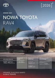 Katalog Toyota w: Nowy Sącz | Spec rav4 my26 py27 | 2027-01-01T00:00:00.000Z - 2027-12-31T00:00:00.000Z