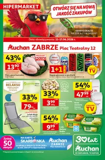 Katalog Auchan w: Sławno | Gazetka Hipermarket Auchan Zabrze | 2026-06-11T00:00:00.000Z - 2026-06-17T00:00:00.000Z