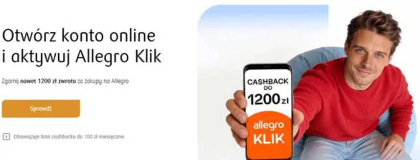 Katalog PKO Bank Polski w: Barlinek | Zgarnij nawet 1200 zł zwrotu za zakupy na Allegro | 2026-06-09T00:00:00.000Z - 2026-07-05T00:00:00.000Z