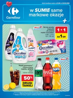 Katalog Carrefour w: Ryjewo | Gazetka w SUMIE same markowe okazje | 2026-06-07T00:00:00.000Z - 2026-06-20T00:00:00.000Z