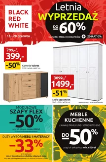 Katalog Black Red White w: Piotrków Trybunalski | Letnia wyprzedaż do -60 na setki mebli i dodatków | 2026-06-15T00:00:00.000Z - 2026-06-28T00:00:00.000Z