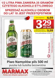 Katalog Marmax w: Wola Rzędzińska | Dla pełnoletnich - klasyka w dobrej cenie. | 2026-06-15T00:00:00.000Z - 2026-06-30T00:00:00.000Z