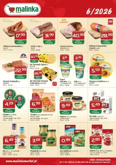 Katalog Malinka Market w: Krzymów | Gazetka 6/26 do 24 Czerwiec | 2026-06-16T00:00:00.000Z - 2026-06-24T00:00:00.000Z