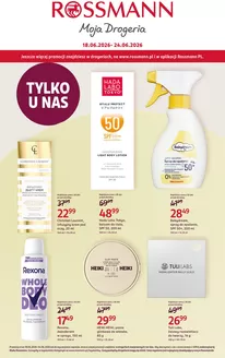 Katalog Rossmann | Gazetka promocyjna Rossmanna | 2026-06-18T00:00:00.000Z - 2026-06-24T00:00:00.000Z