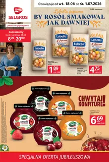 Katalog Selgros | Specjalna Oferta Jubileuszowa | 2026-06-18T00:00:00.000Z - 2026-07-01T00:00:00.000Z