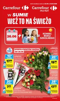 Katalog Carrefour | Gazetka Carrefour Market w SUMIE weź to na świeżo | 2026-06-21T00:00:00.000Z - 2026-06-28T00:00:00.000Z