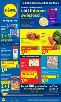 Katalog Lidl | Gazetka ważna od 22.06 | 2026-06-22T00:00:00.000Z - 2026-06-24T00:00:00.000Z