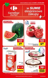 Katalog Carrefour | Gazetka Carrefour Market w SUMIE ekspresowe zakupy | 2026-06-22T00:00:00.000Z - 2026-06-29T00:00:00.000Z