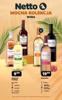 Katalog Netto w: Jedlnia - Letnisko | Mocna kolekcja wina | 2026-06-22T00:00:00.000Z - 2026-07-04T00:00:00.000Z