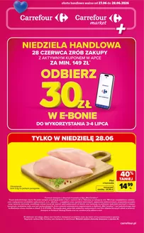 Katalog Carrefour w: Kazimierz Biskupi | Gazetka Niedziela handowa w SUMIE pełna okazji | 2026-06-26T00:00:00.000Z - 2026-06-28T00:00:00.000Z